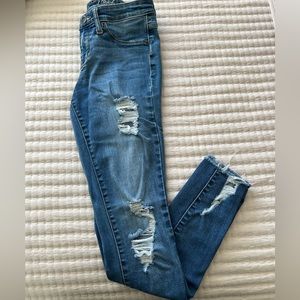 High rise jegging